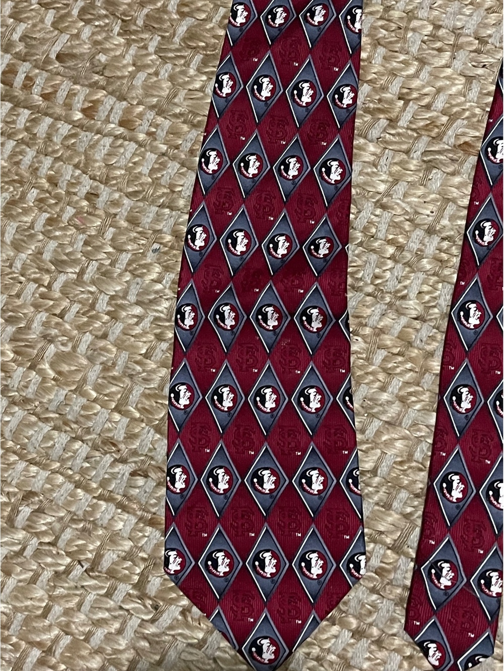 Vintage Florida State Seminoles Eagle Neck Tie